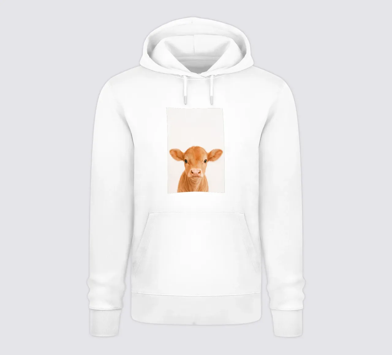 Studio Critter No. 9 - Baby Moo felpa con cappuccio da KidzStudio