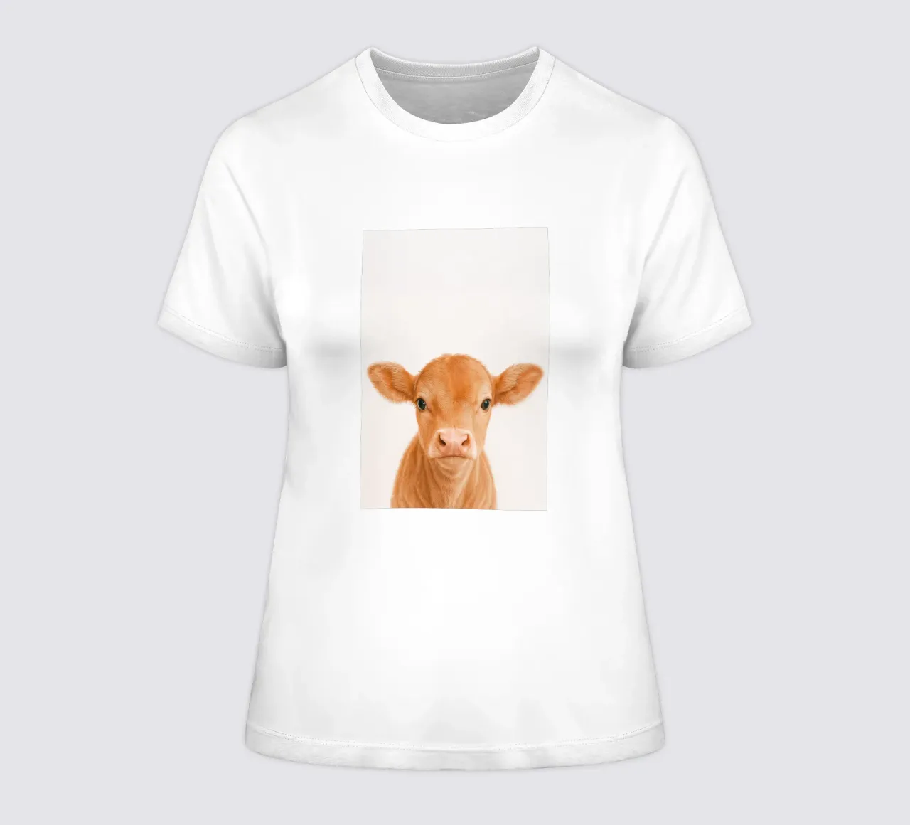Studio Critter No. 9 - Baby Moo t-shirt da donna da KidzStudio
