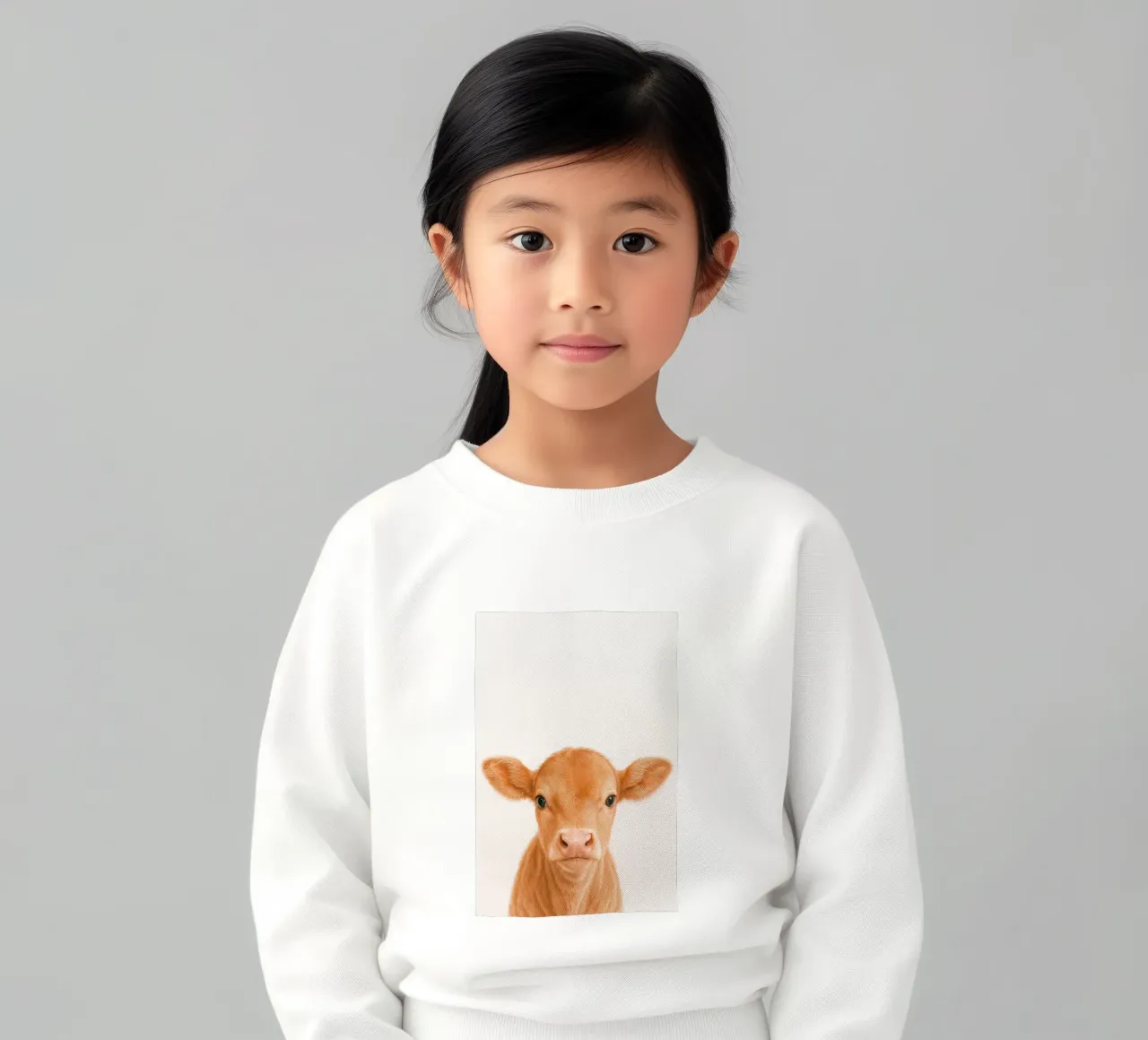 Studio Critter No. 9 - Baby Moo felpa bambino da KidzStudio