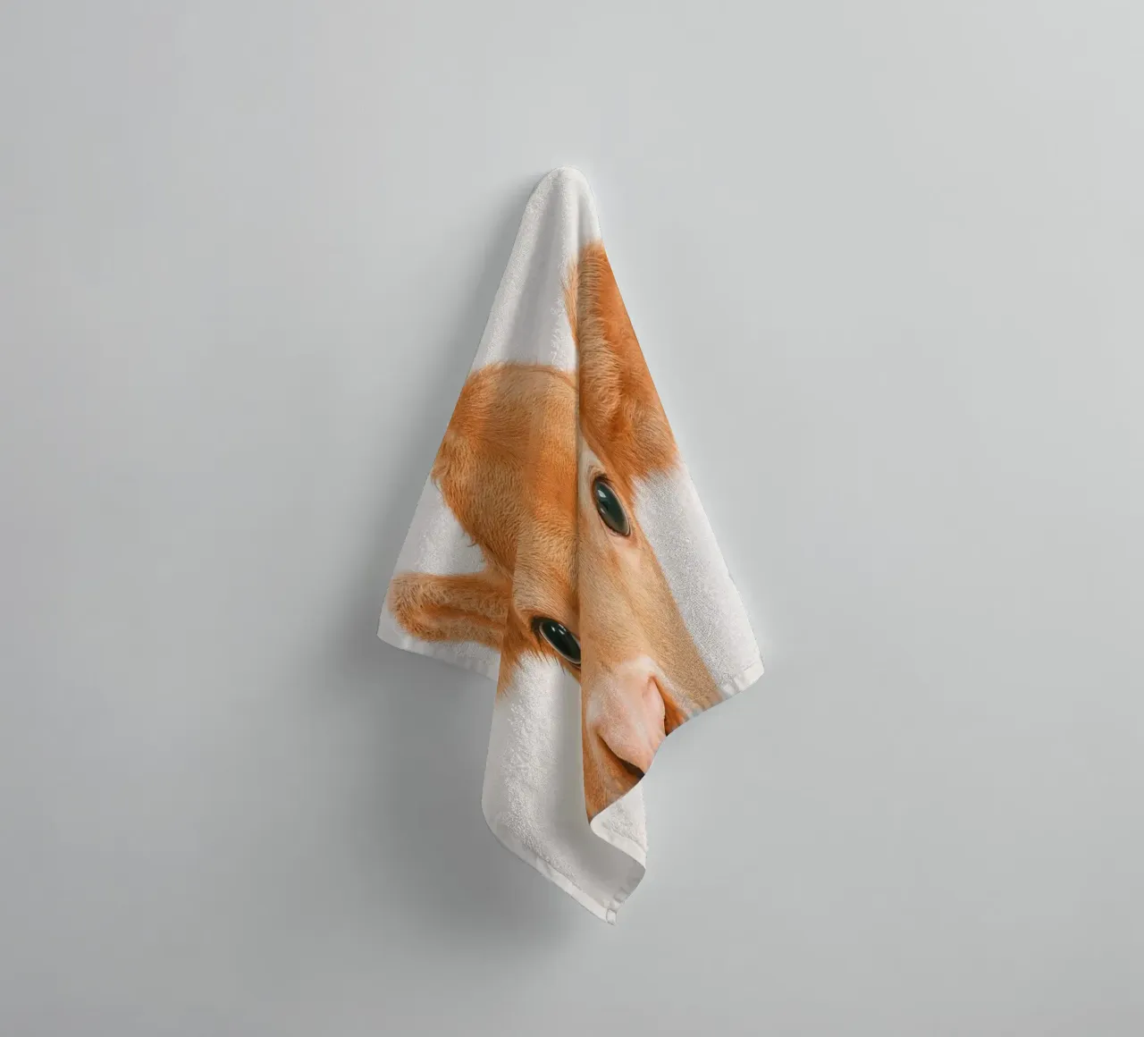 Studio Critter No. 9 - Baby Moo asciugamano da bagno da KidzStudio