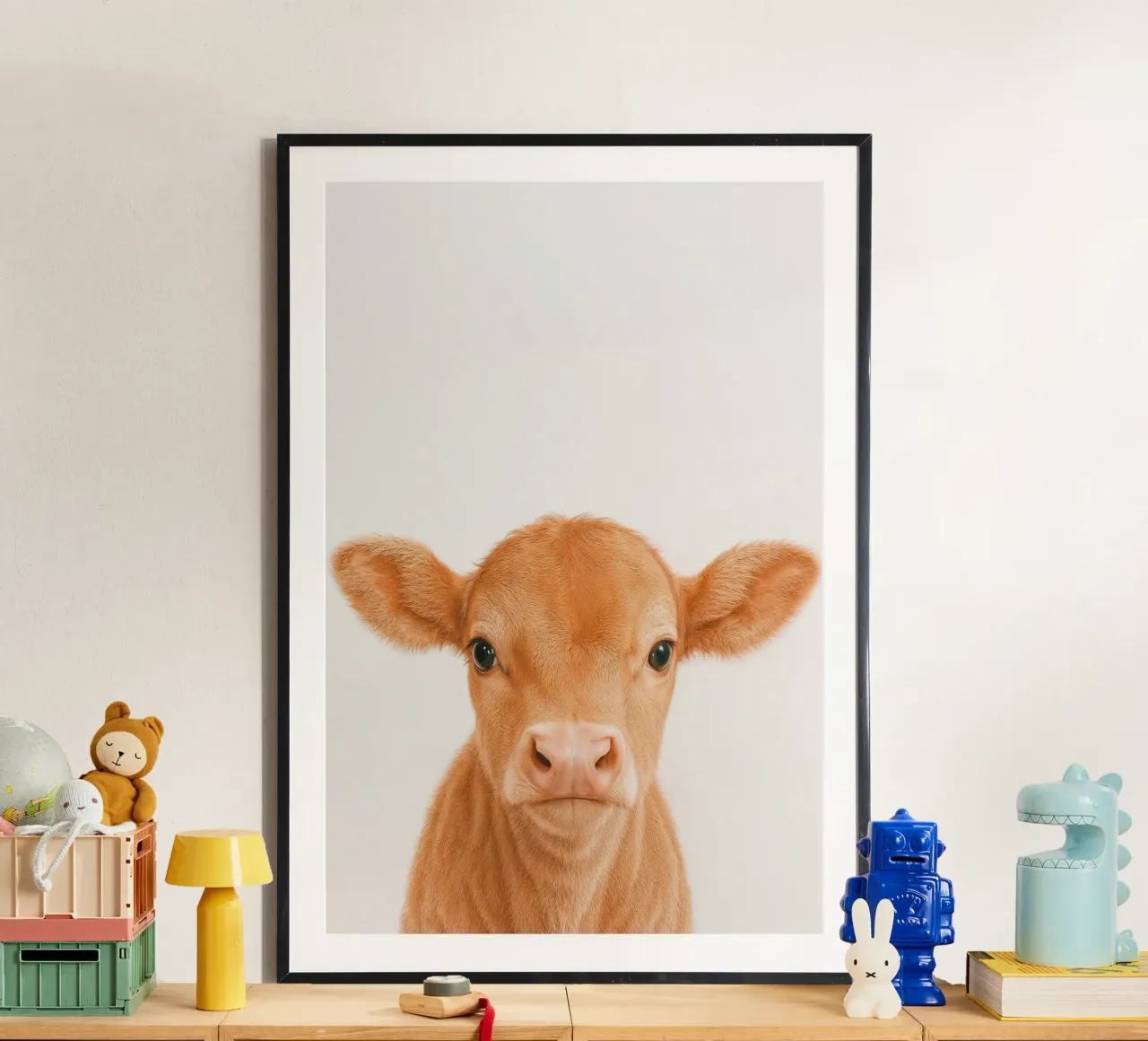 Studio Critter No. 9 - Baby Moo carta hahnemühle da KidzStudio