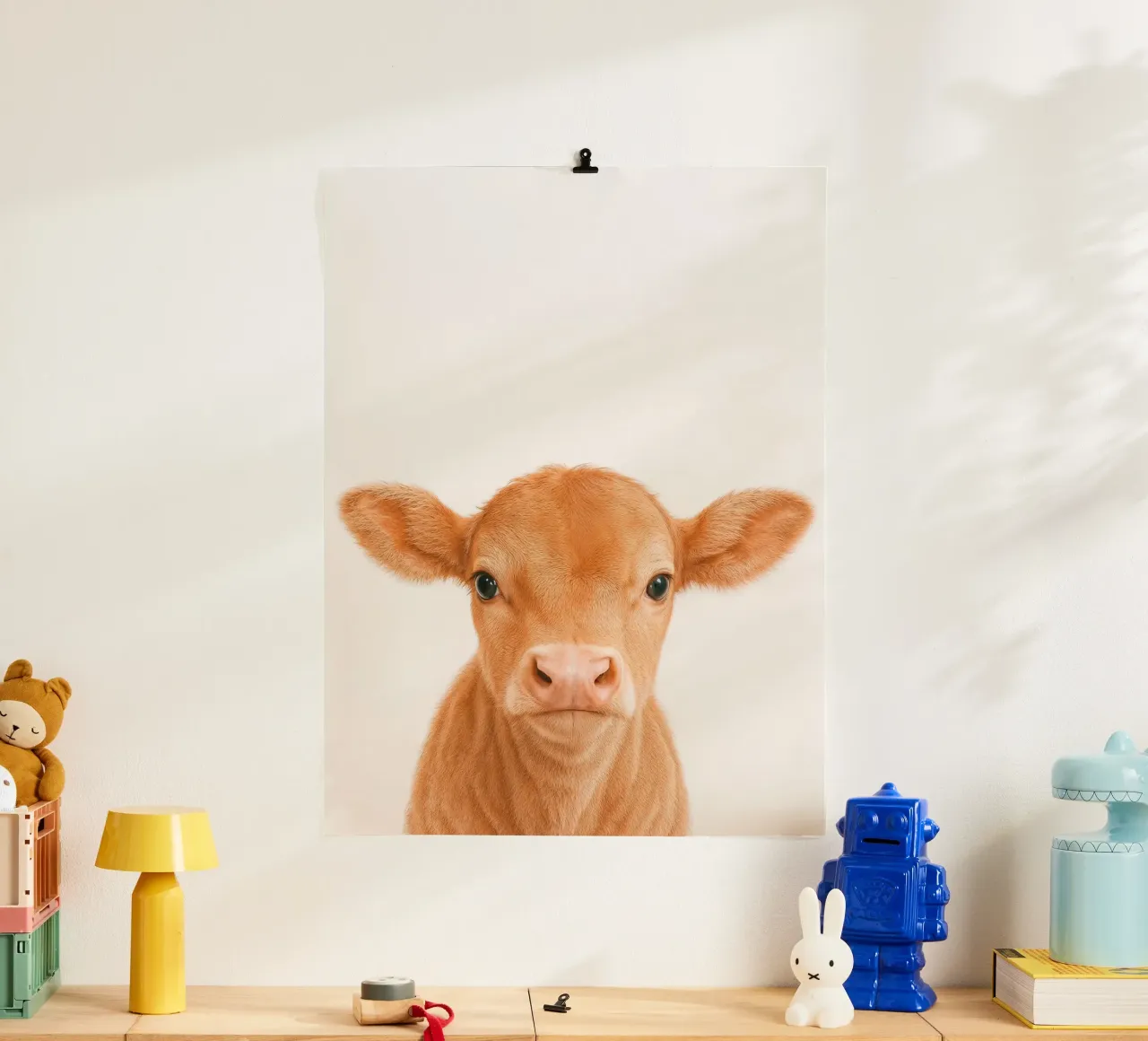 Studio Critter No. 9 - Baby Moo carta hahnemühle da KidzStudio