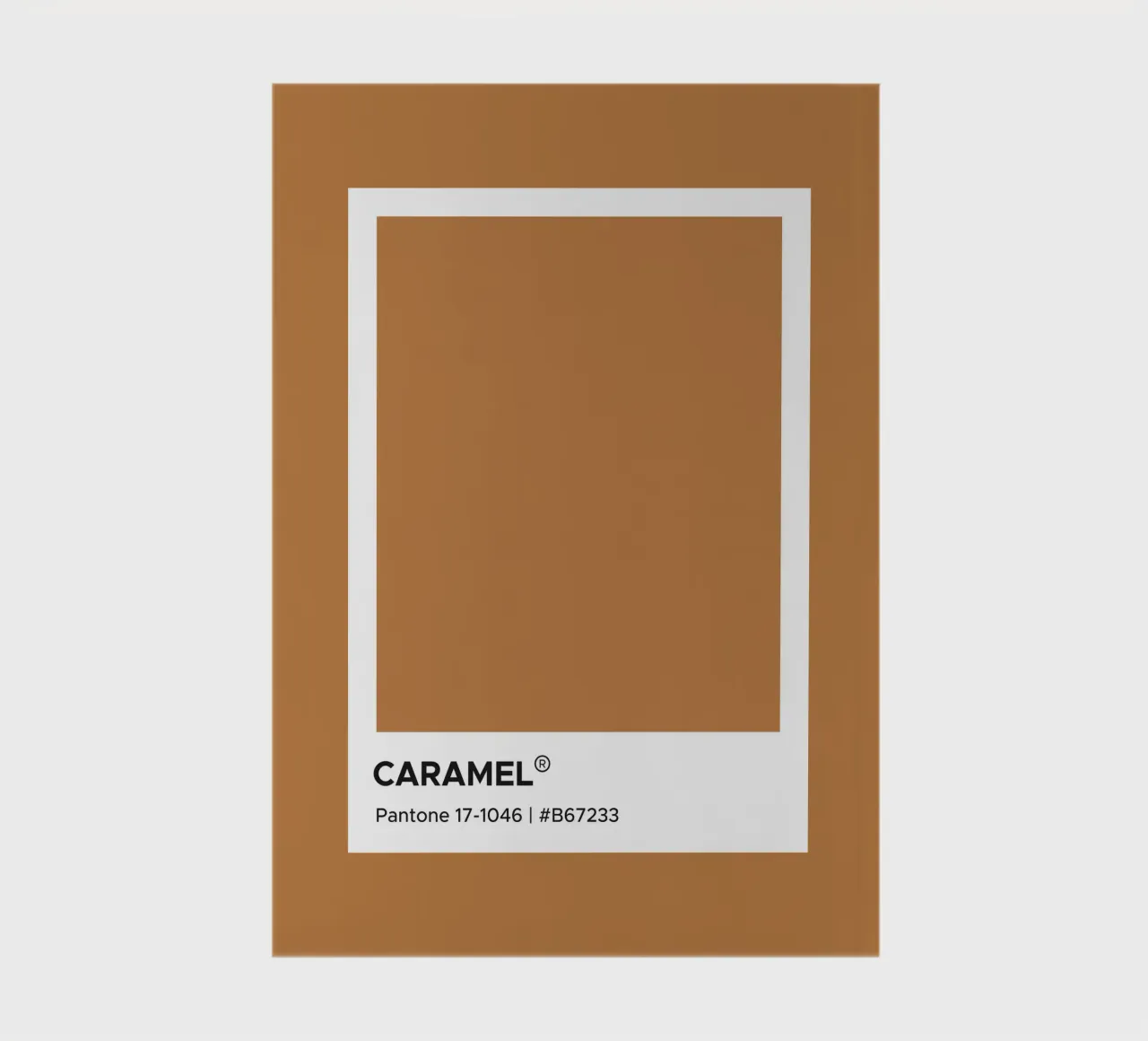 Caramel Pantone notebook by Paigaam Studio