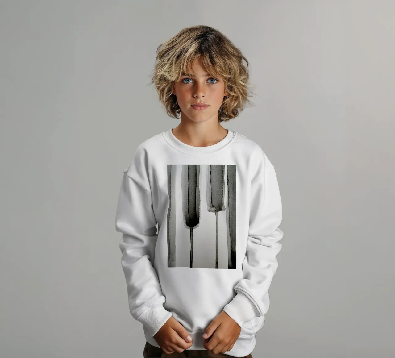 Brushstroke 1 felpa bambino da FRITSCH&FRITSCH