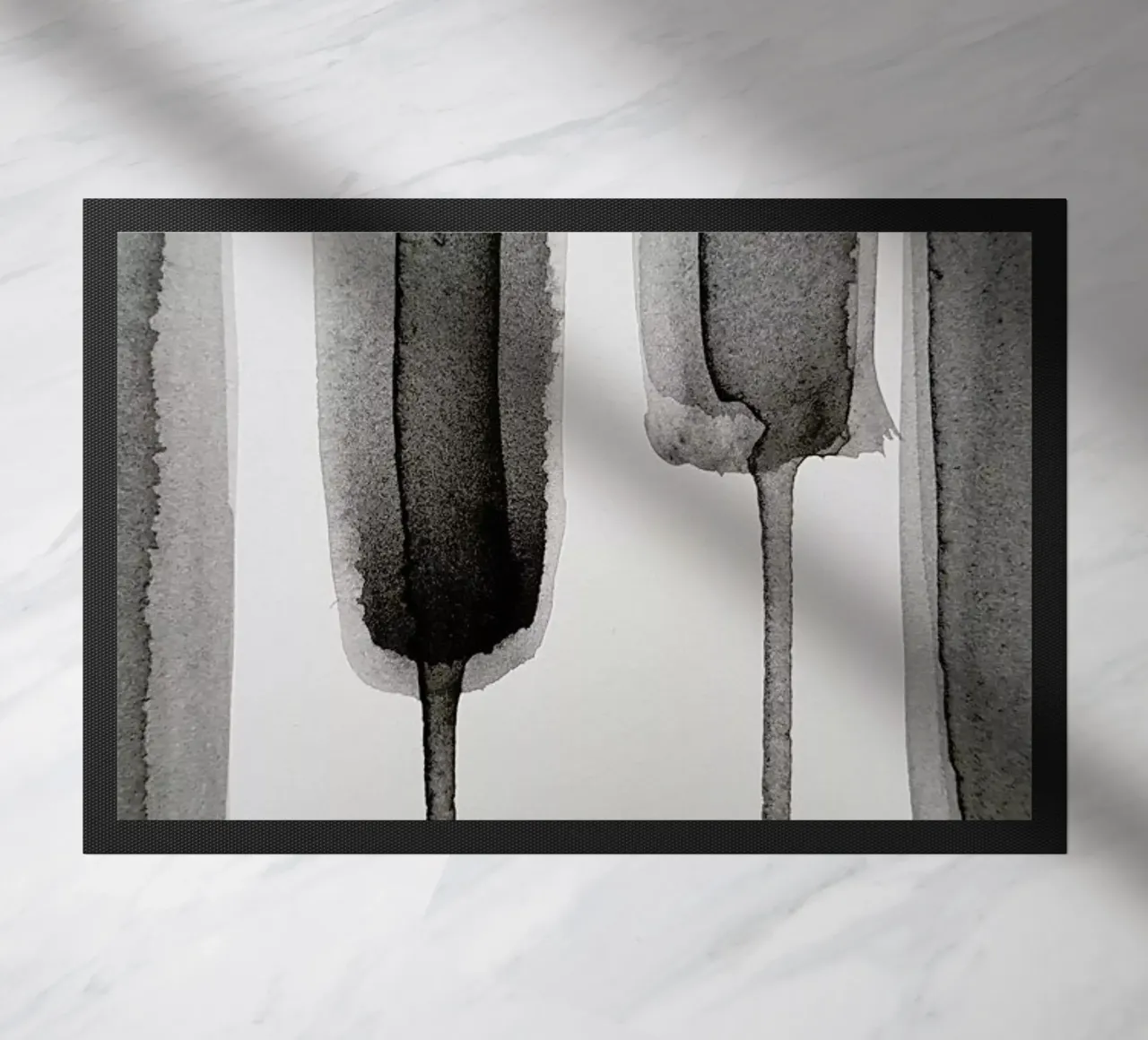 Brushstroke 1 doormat by FRITSCH&FRITSCH