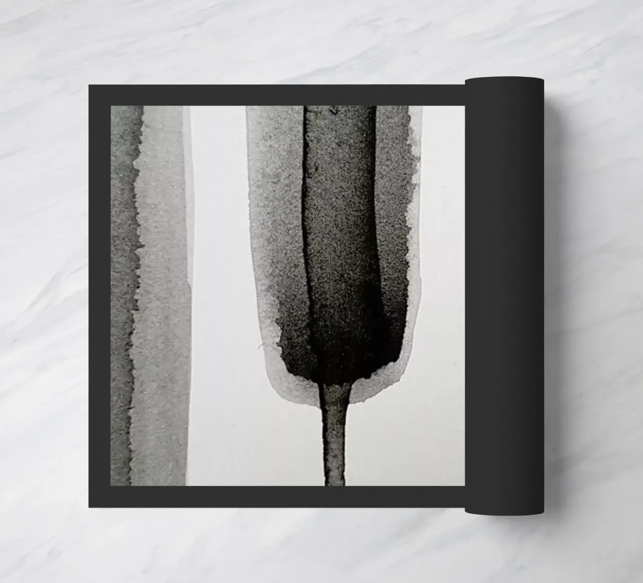 Brushstroke 1 doormat by FRITSCH&FRITSCH