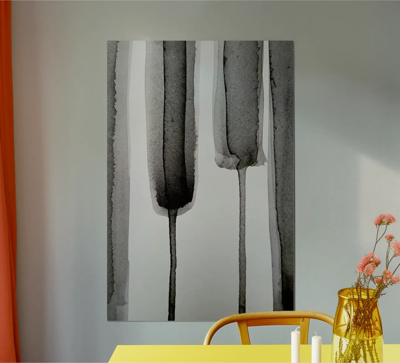 Brushstroke 1 poster da FRITSCH&FRITSCH