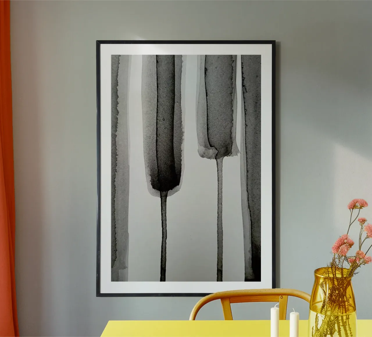 Brushstroke 1 poster da FRITSCH&FRITSCH