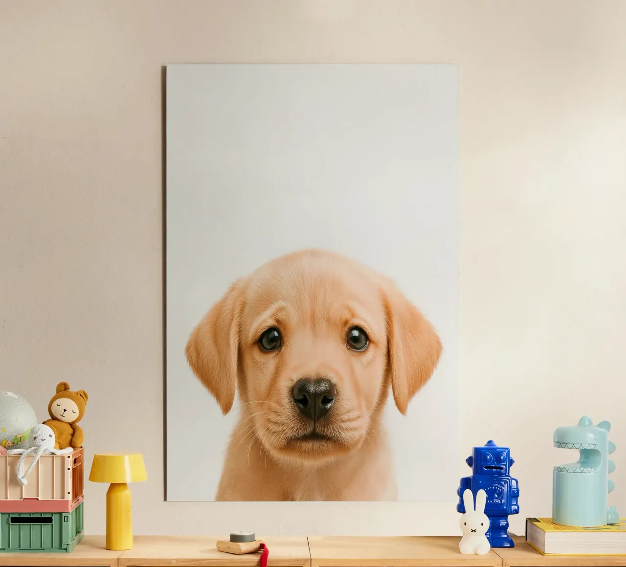 Studio Critter No. 11 - My Little Woof alluminio dibond da KidzStudio