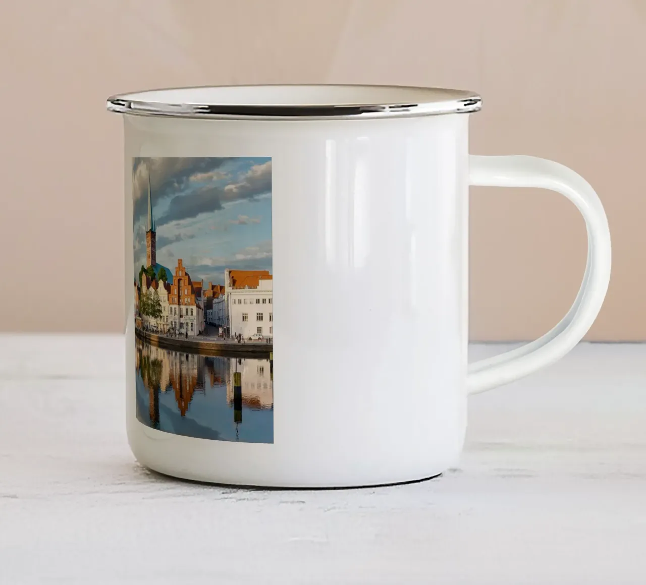 città natura 48 tazza in smalto da Bttn