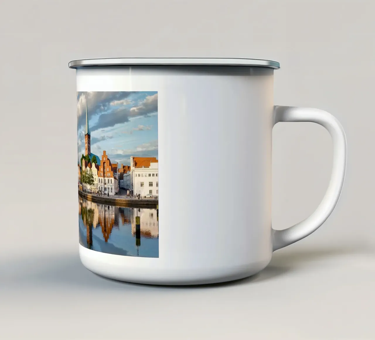 città natura 48 tazza in smalto da Bttn