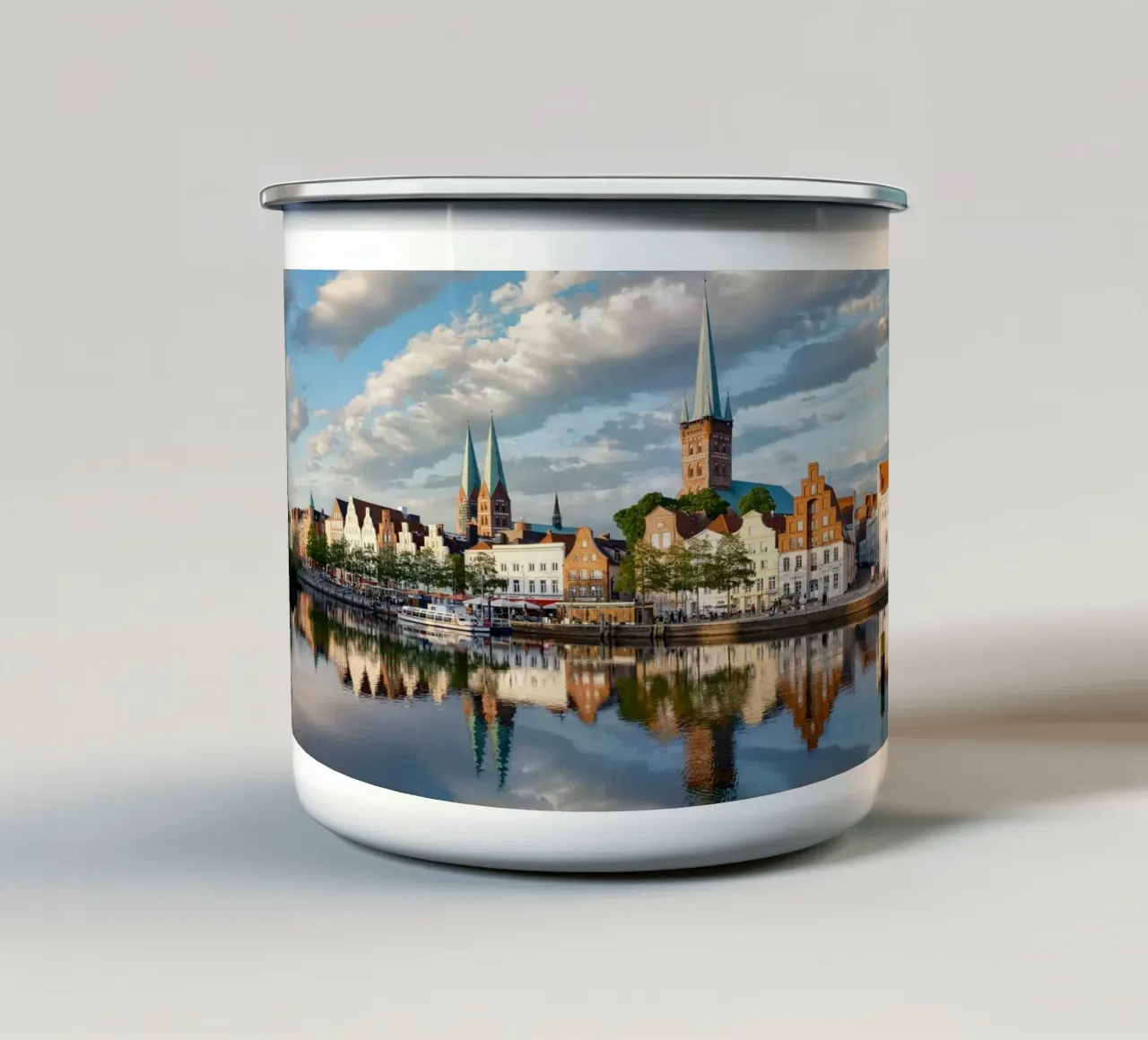 città natura 48 tazza in smalto da Bttn