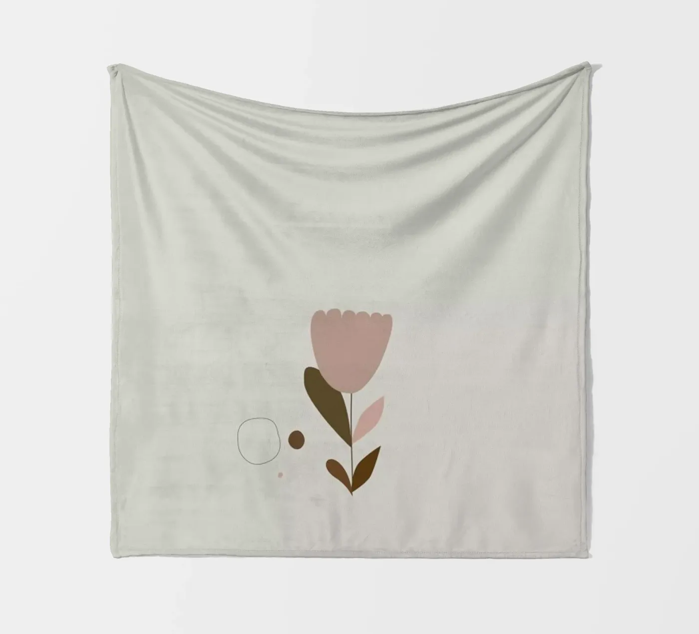 Flower2 fleecedeken van 170QM