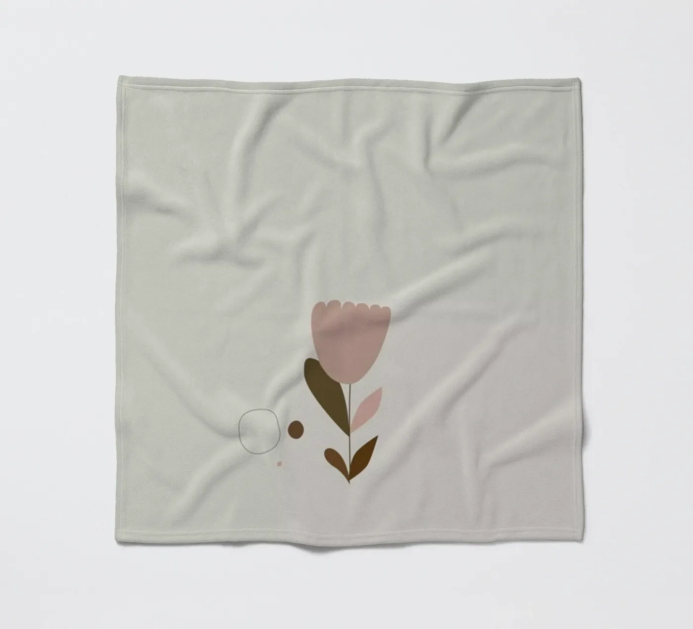 Flower2 fleecedeken van 170QM