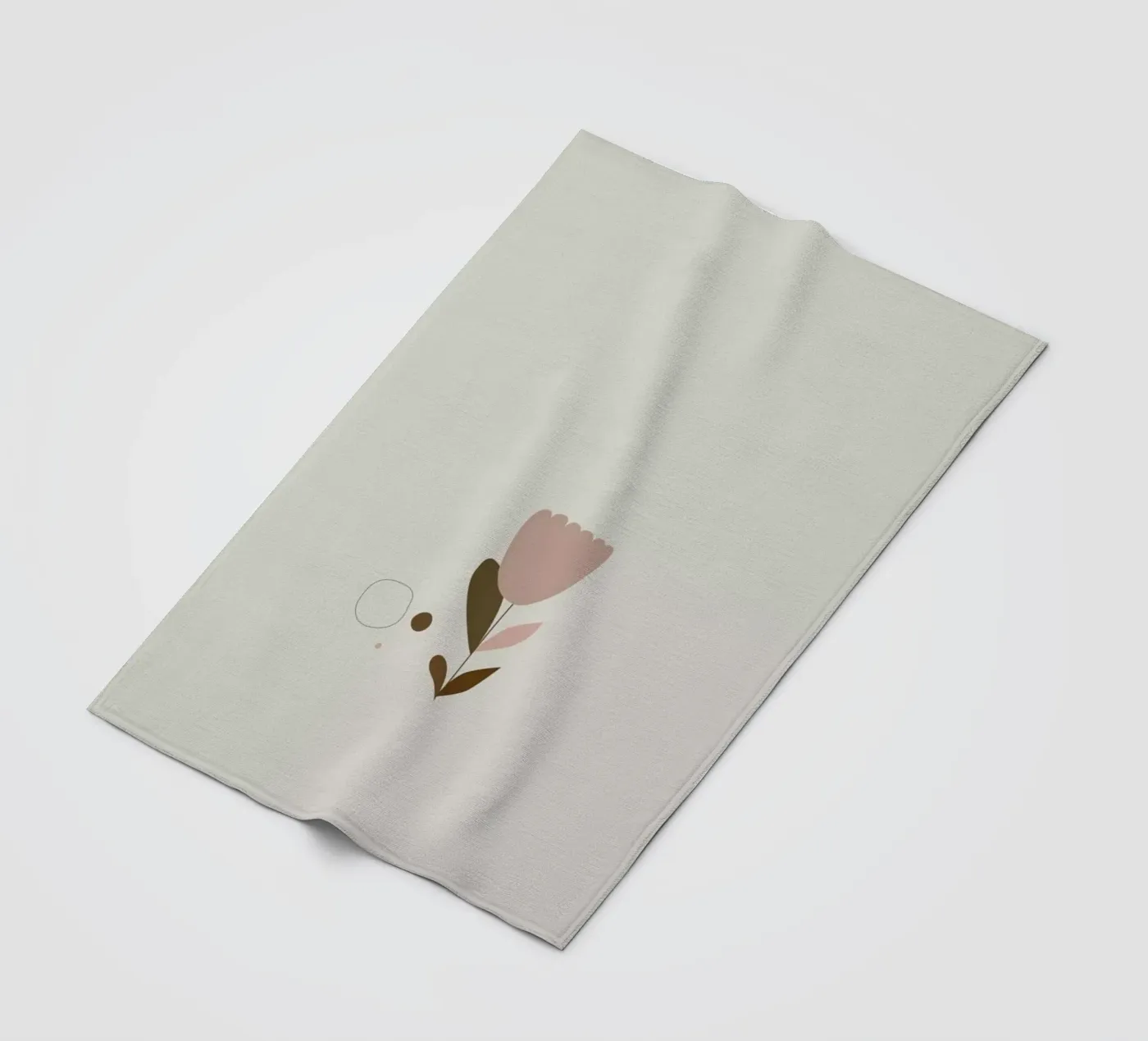 Flower2 fleecedeken van 170QM