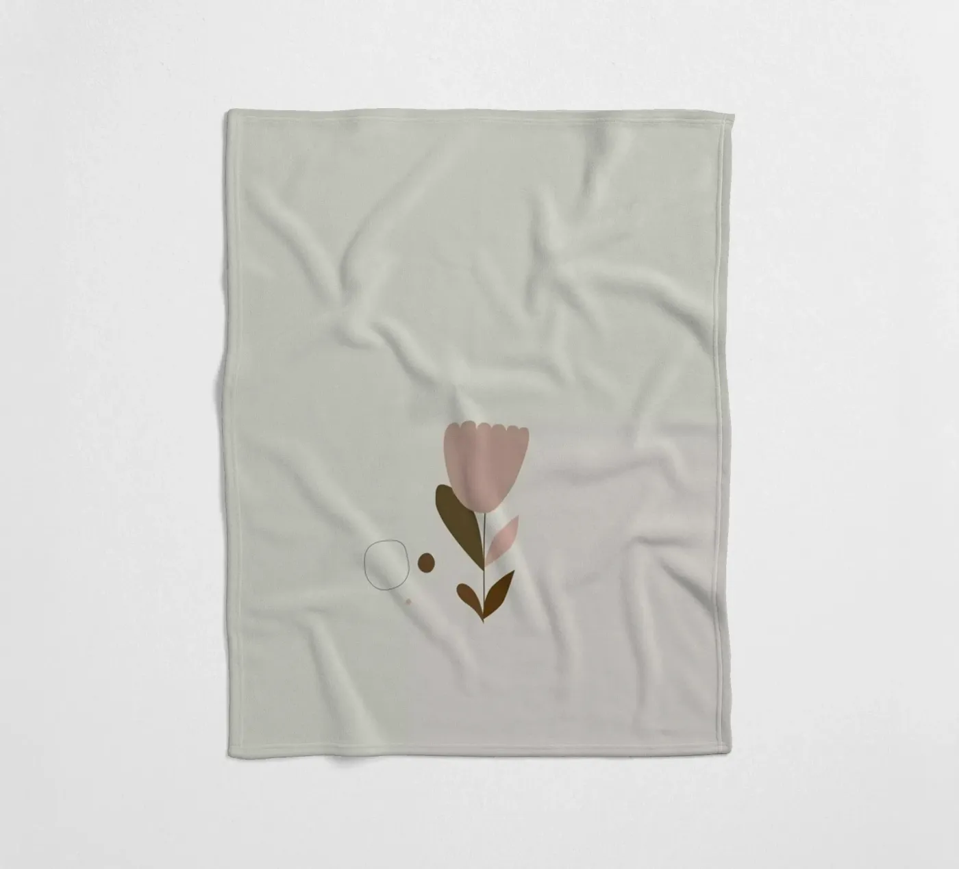 Flower2 fleecedeken van 170QM