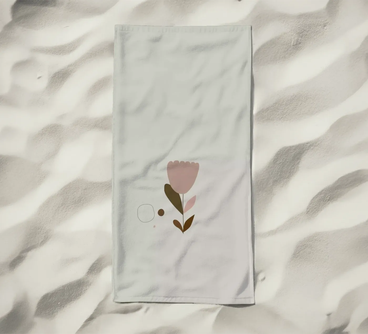 Flower2 serviette de plage de 170QM