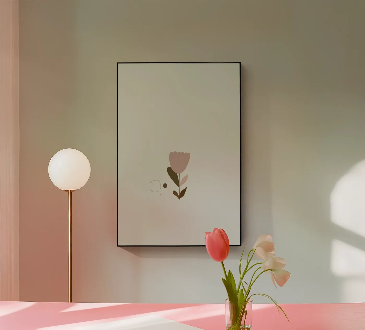 Flower2 Acryl-Glas von 170QM