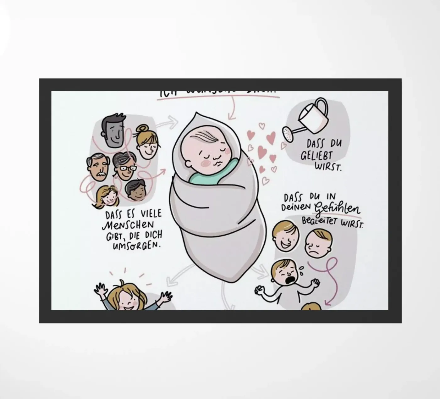 Willkommen zerbino da Geborgen Wachsen x JUNIQE