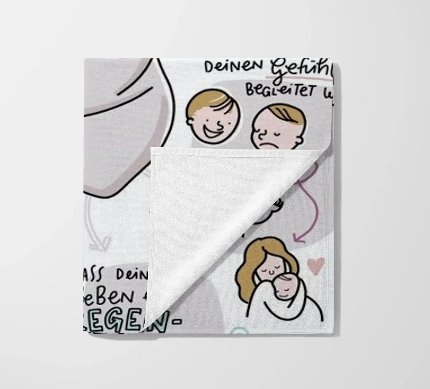 Willkommen telo mare da Geborgen Wachsen x JUNIQE