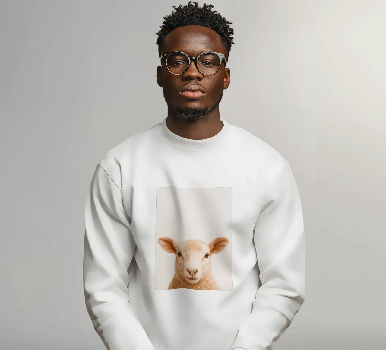 Studio Critter No. 13 - Little Woolface Sweatshirt von KidzStudio