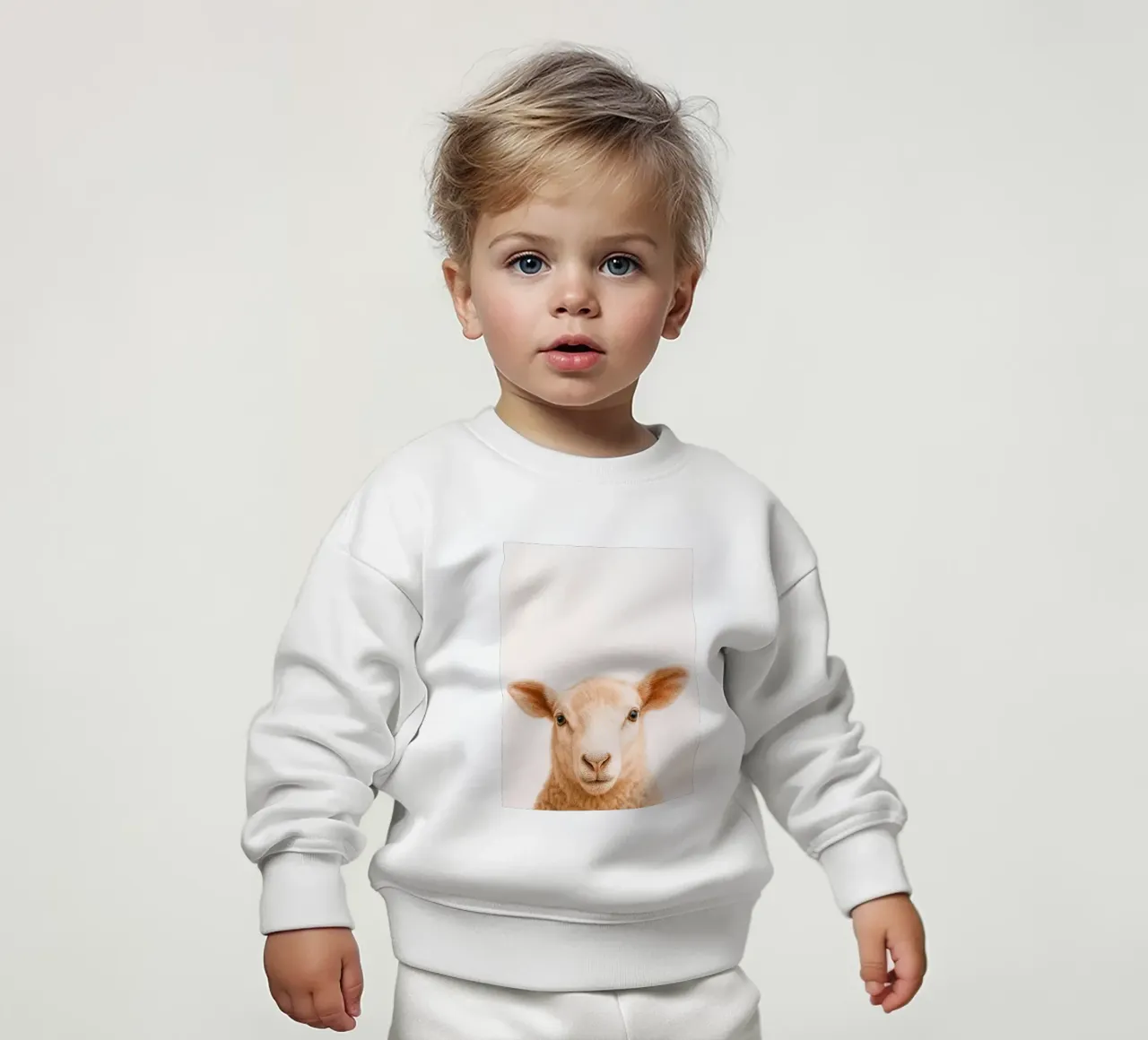 Studio Critter No. 13 - Little Woolface felpa neonato da KidzStudio