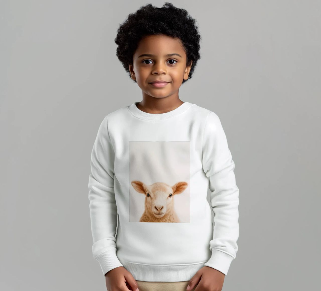 Studio Critter No. 13 - Little Woolface felpa bambino da KidzStudio