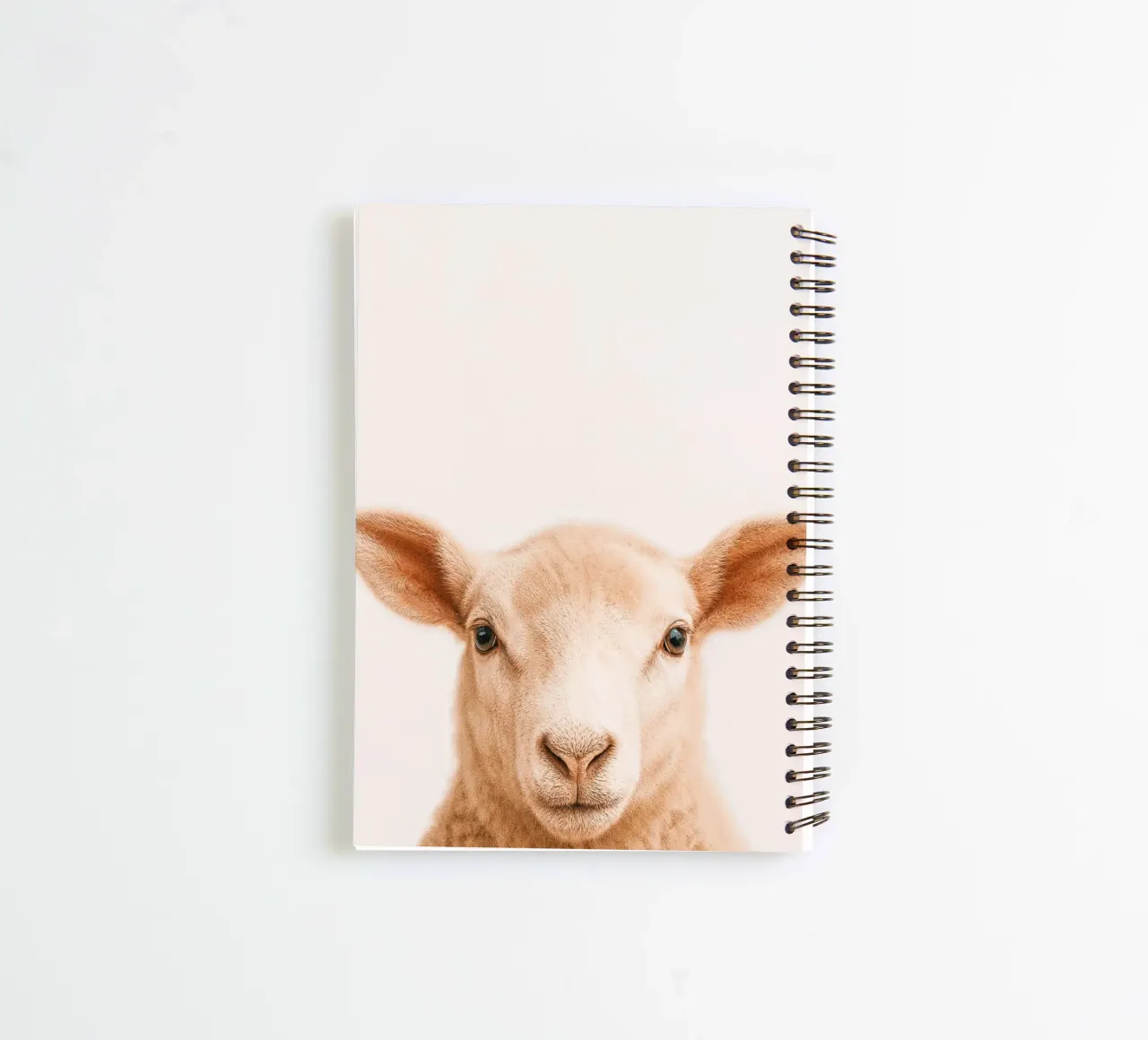 Studio Critter No. 13 - Little Woolface spiral notebook by KidzStudio