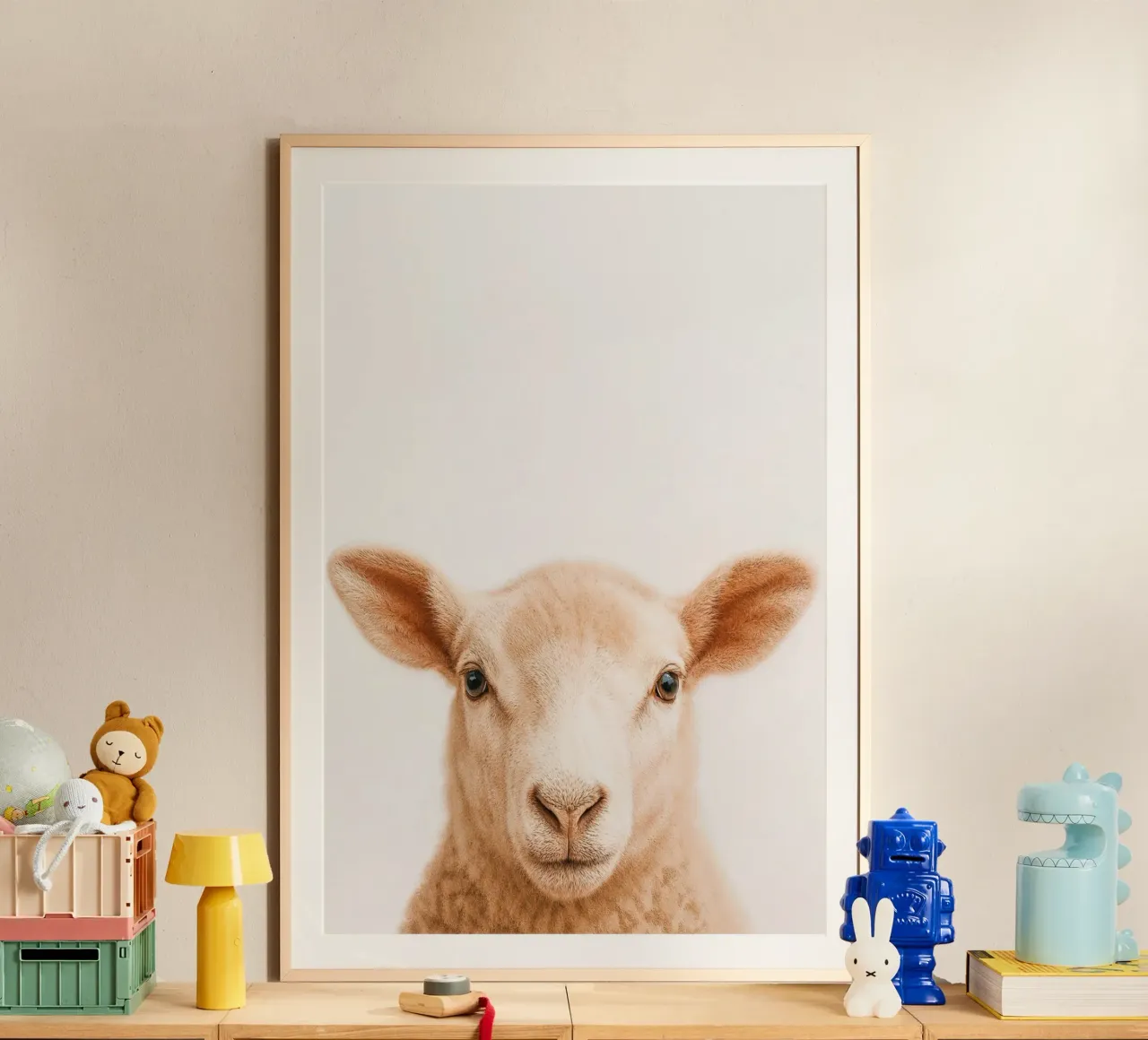 Studio Critter No. 13 - Little Woolface carta hahnemühle da KidzStudio