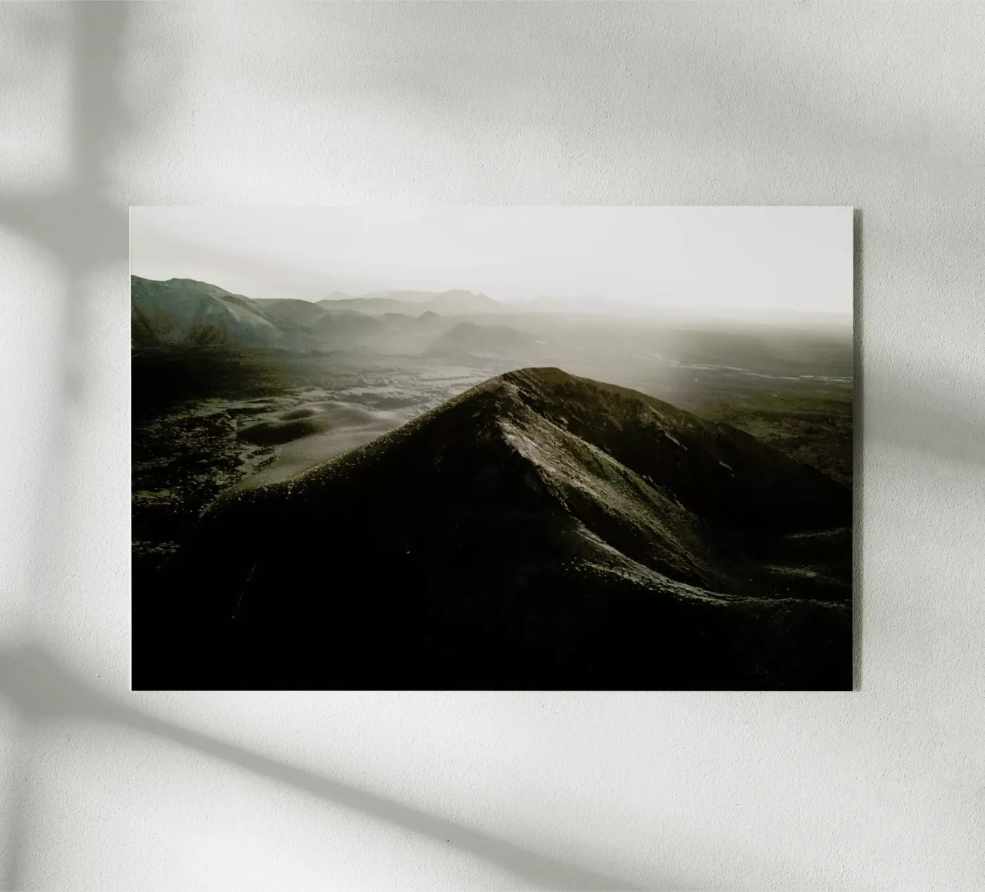 Volcanic Landscape Acryl-Glas von Chris Abatzis