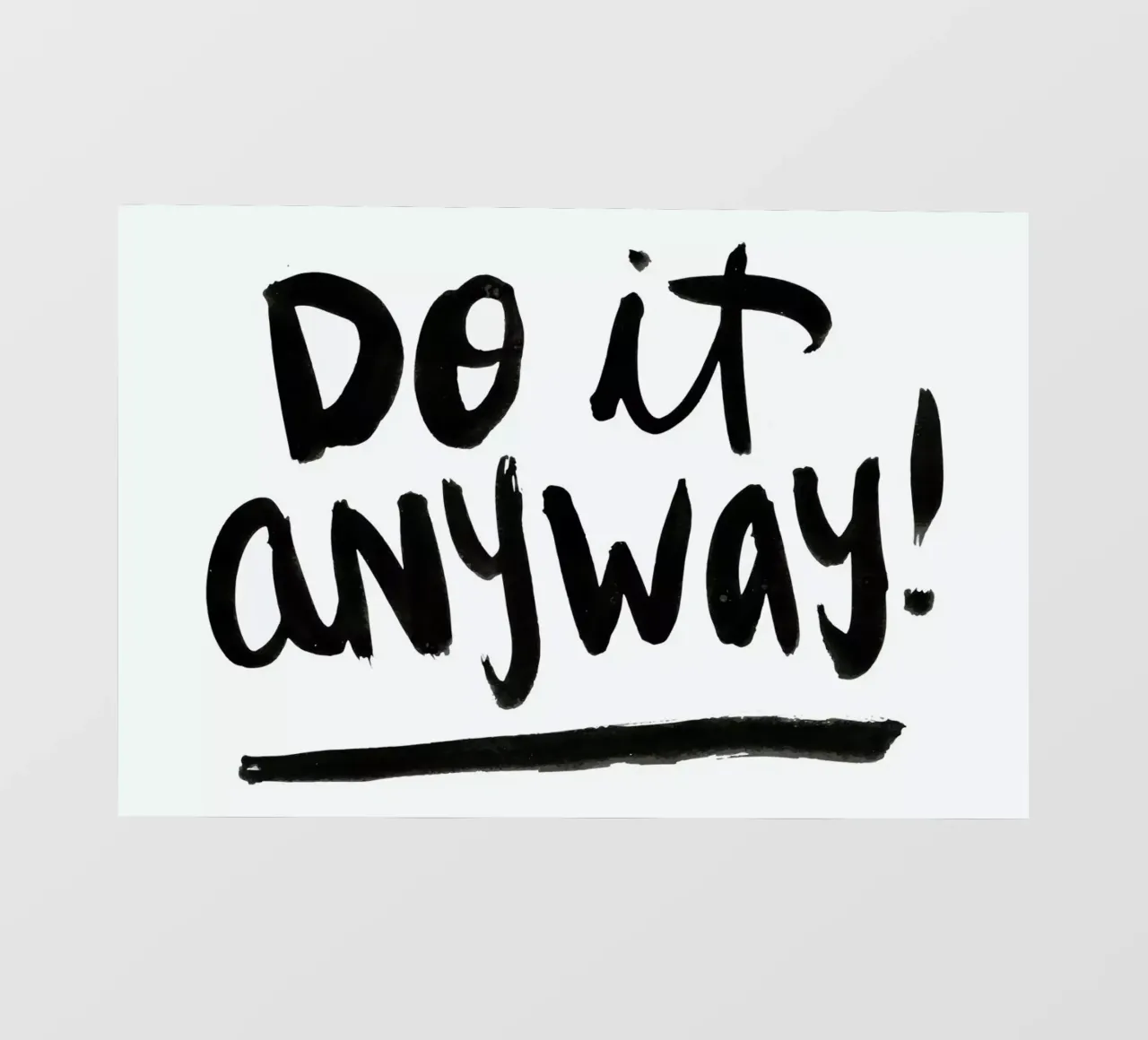 Do It Anyway telo in pvc da Dead Language