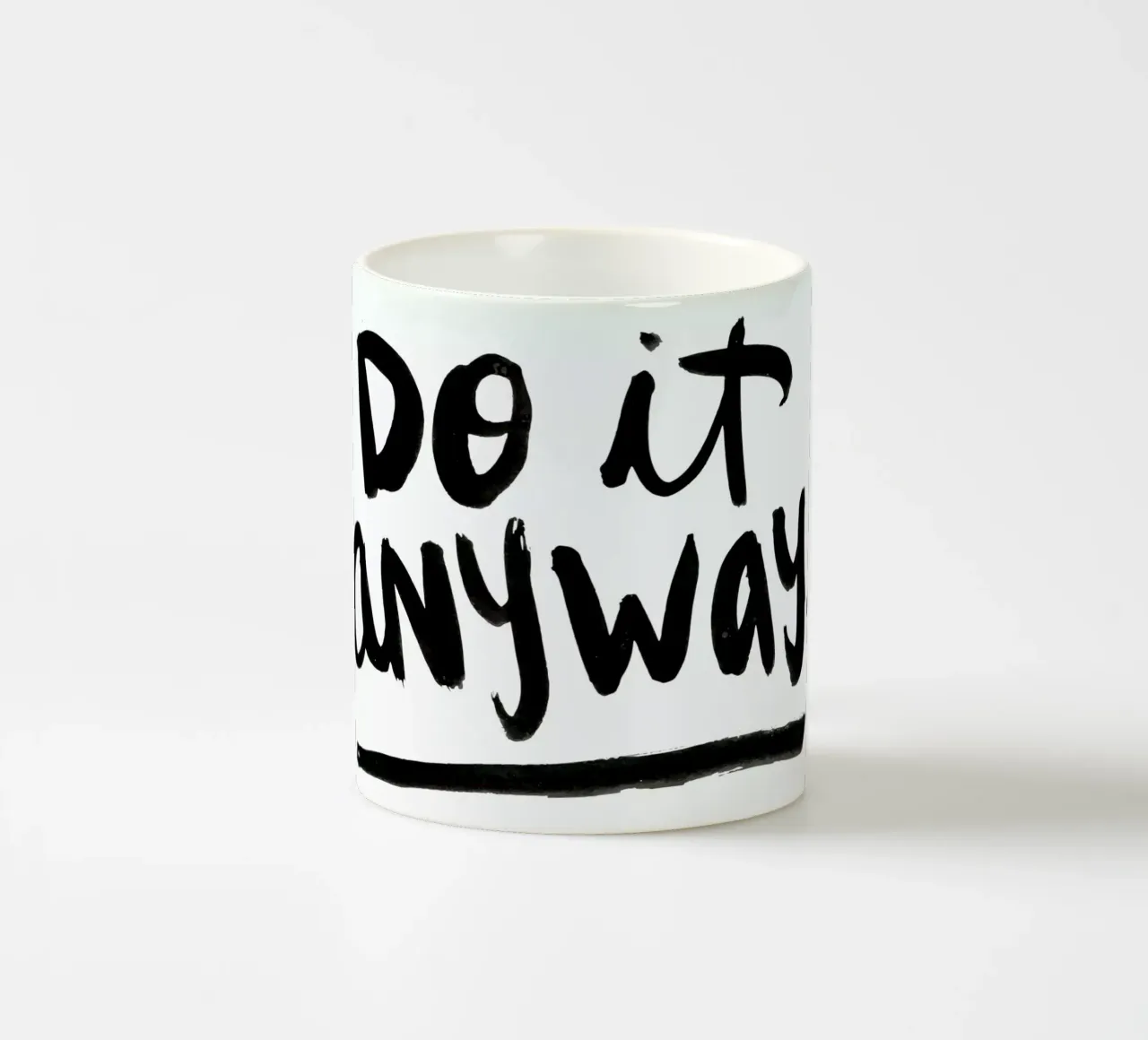 Do It Anyway tazza in ceramica da Dead Language
