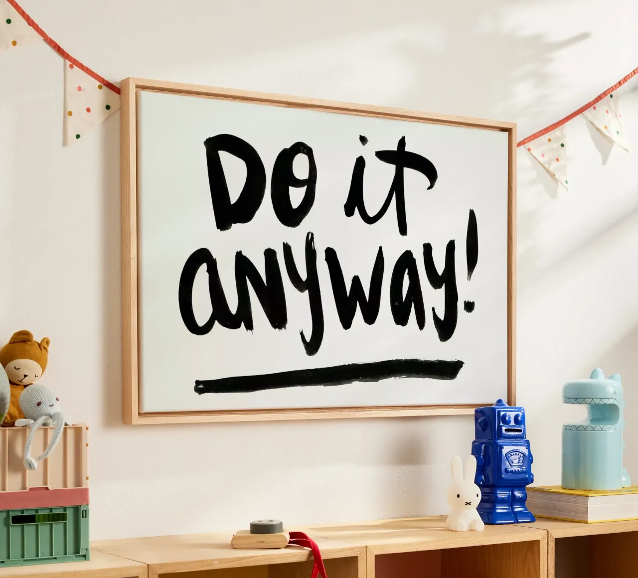 Do It Anyway tela con Cornice a cassetta da Dead Language