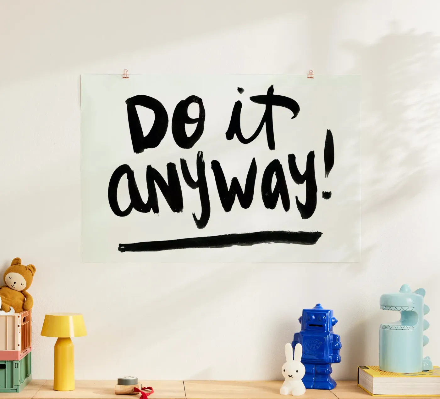 Do It Anyway poster by Dead Language