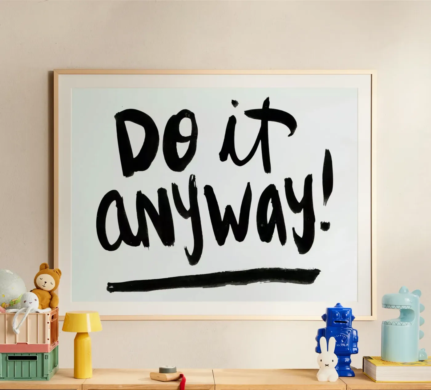 Do It Anyway poster by Dead Language