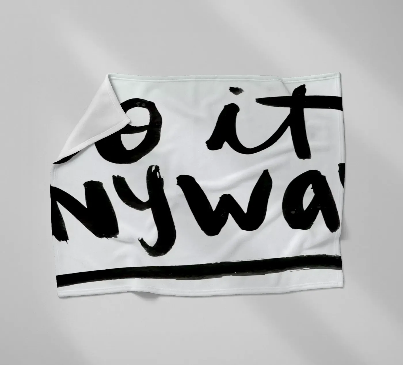 Do It Anyway fleecedeken van Dead Language