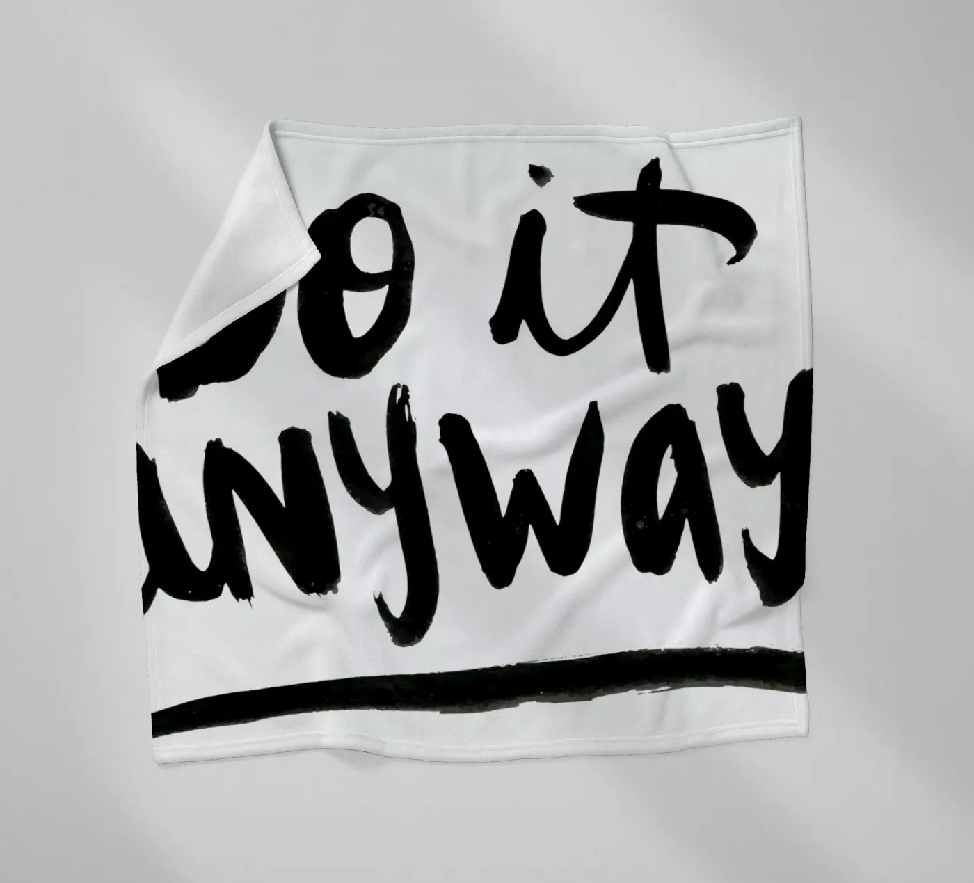 Do It Anyway fleecedeken van Dead Language
