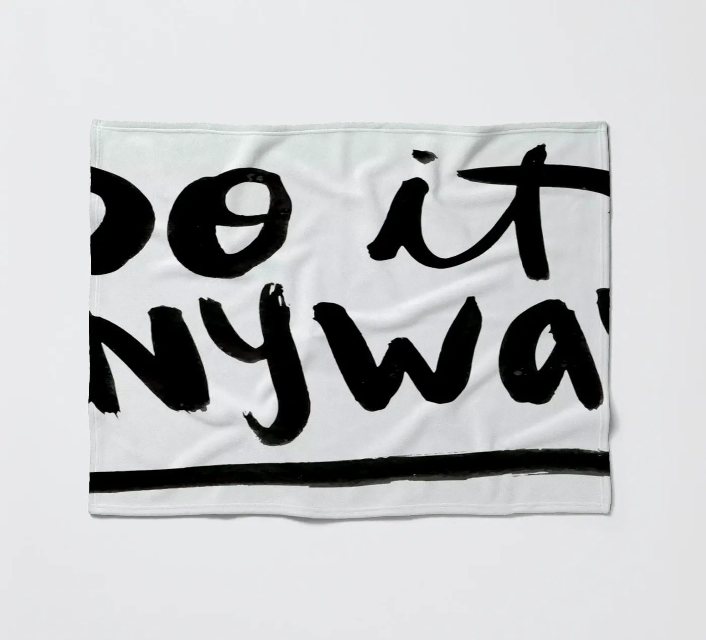 Do It Anyway fleecedeken van Dead Language