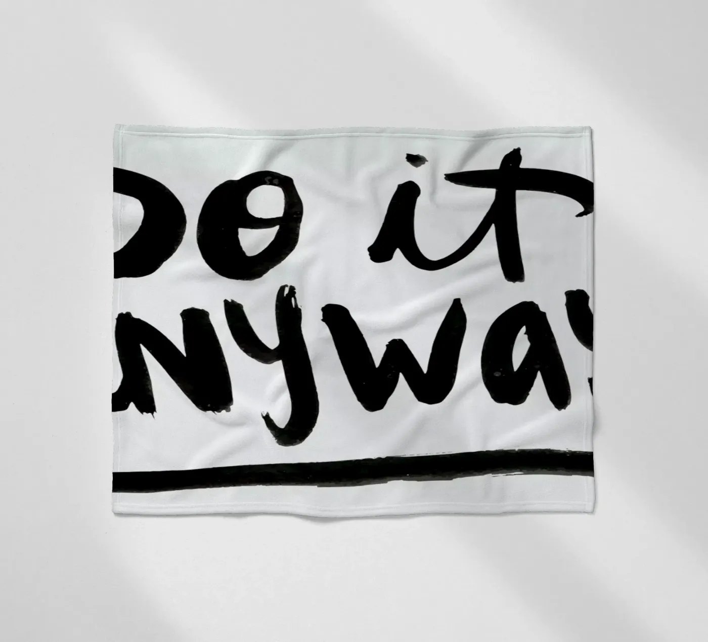 Do It Anyway fleecedeken van Dead Language