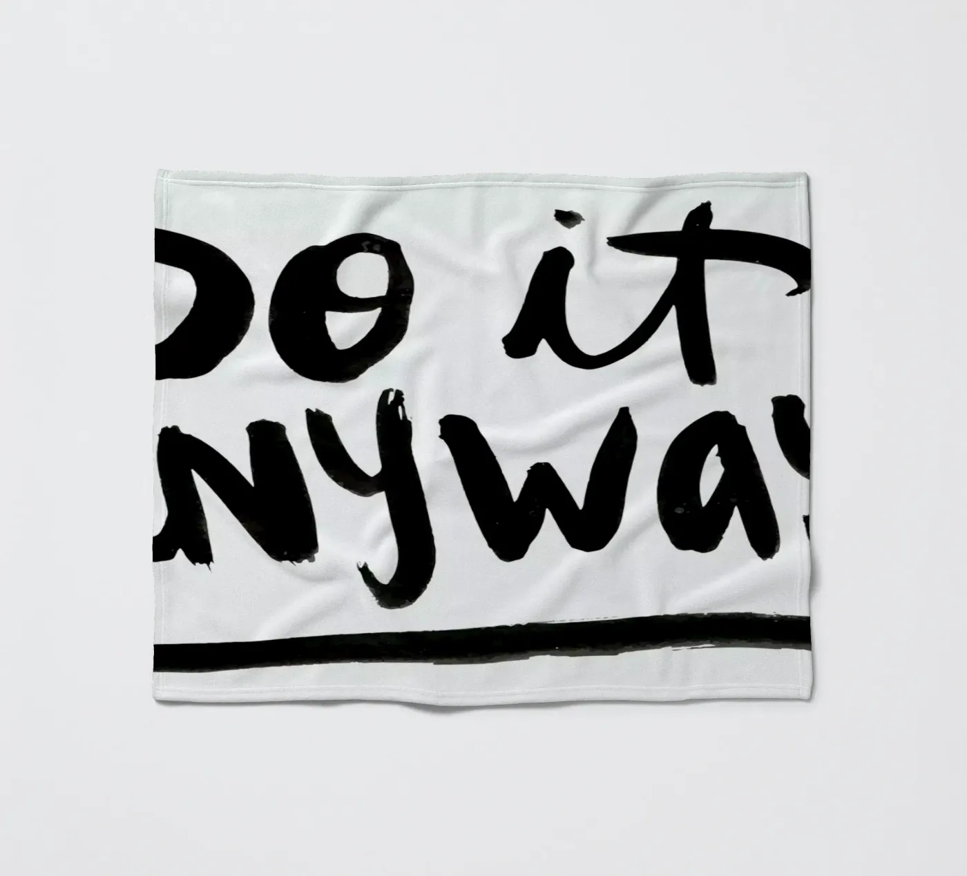 Do It Anyway fleecedeken van Dead Language