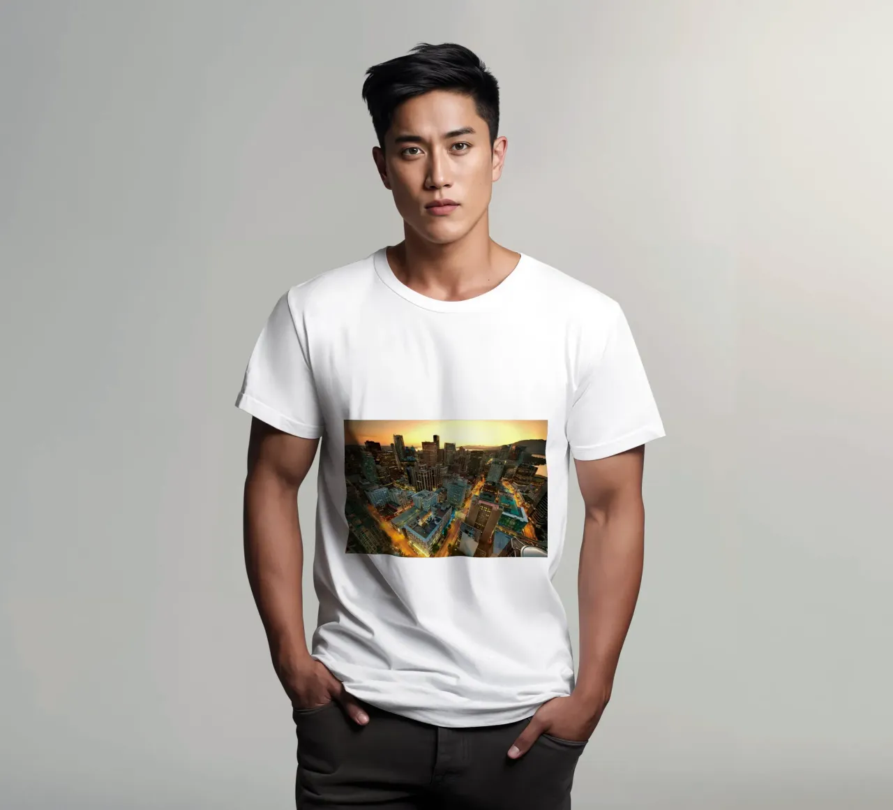 città natura 70 t-shirt da Bttn