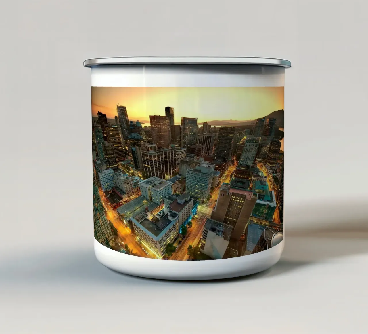 città natura 70 tazza in smalto da Bttn