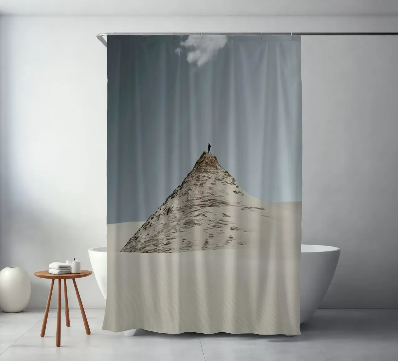 Last One Standing @AleksanderMałachowski shower curtain by EyeEm Mobile GmbH