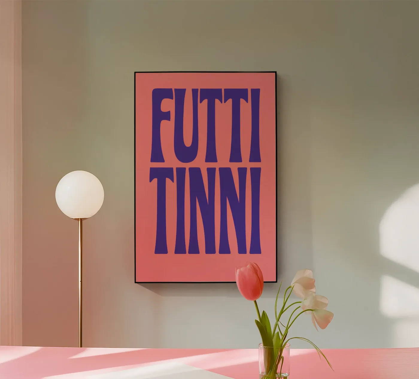 Futtitinni plexiglas de Grande Bellezza