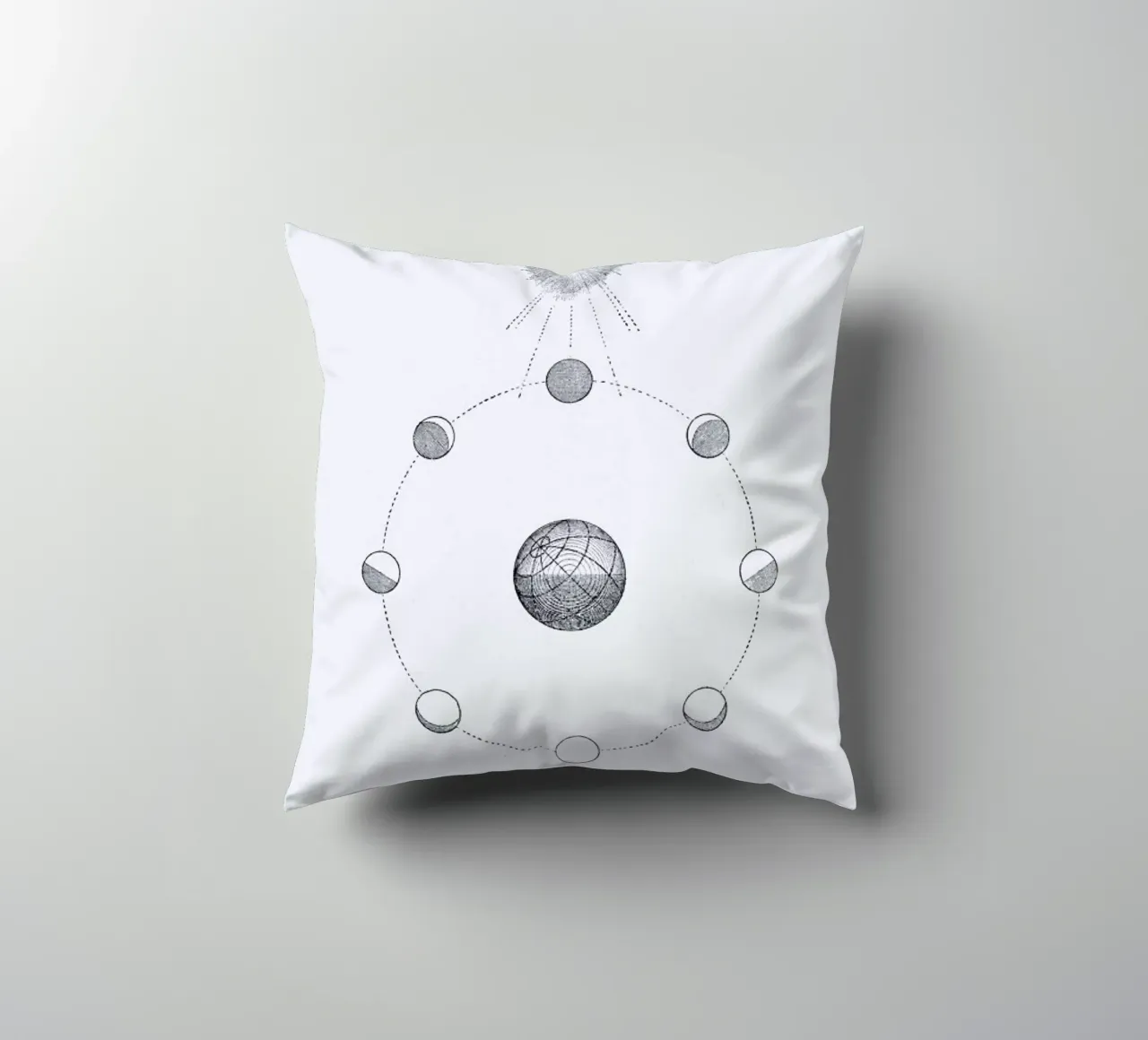 Phases de la Lune II cuscino da Flora & Fauna