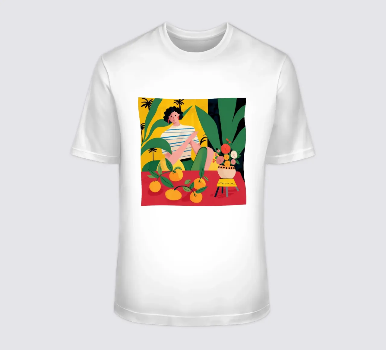 Vibrant Citrus Bliss t-shirt by Lumina Vision