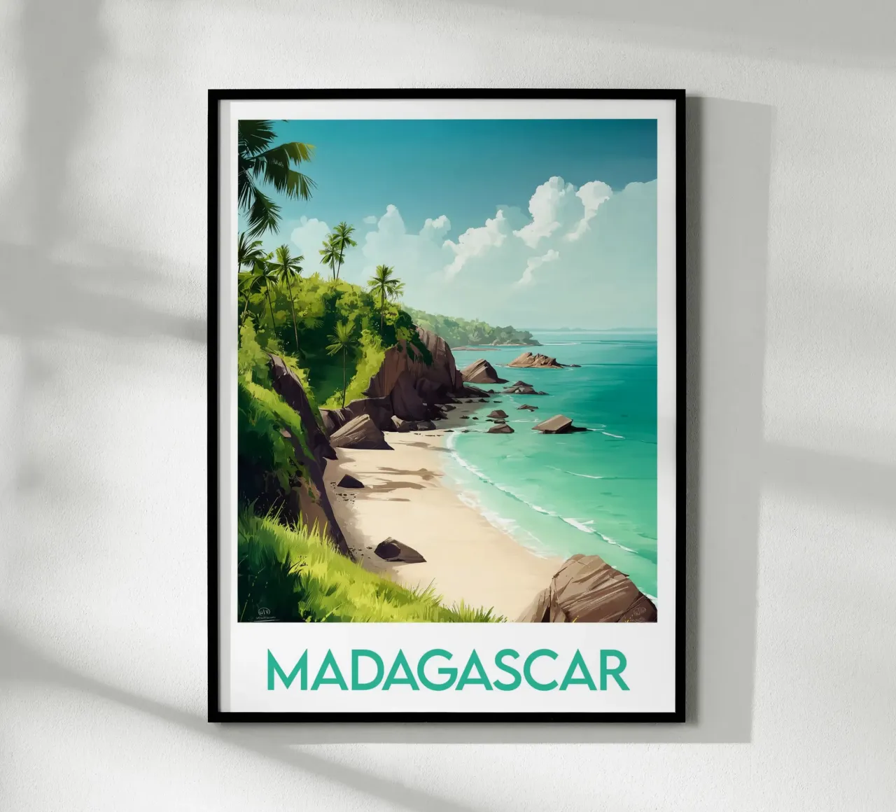 Madagaskar poster van Frame the World