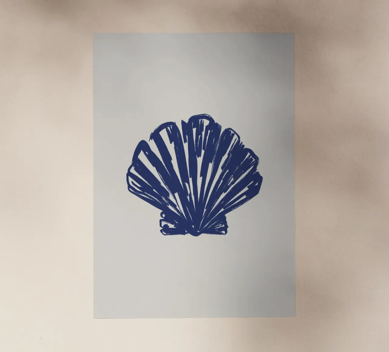 Guscio blu pellicola backlit da Sixmai