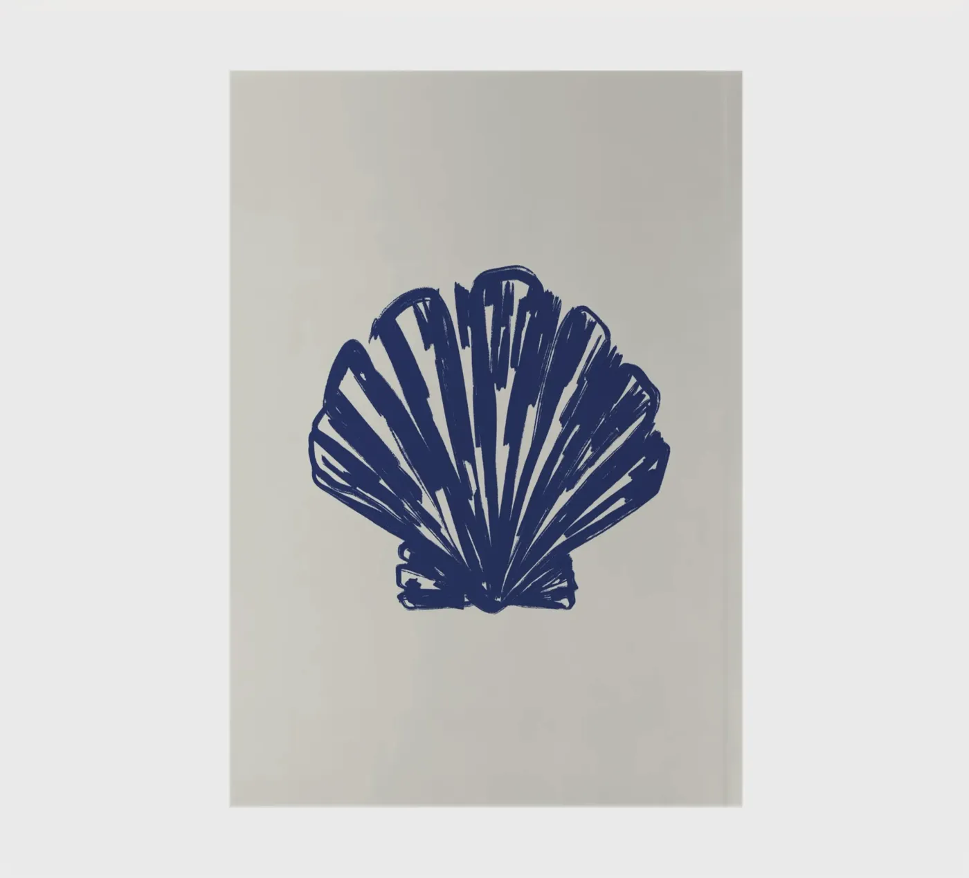 Blue shell notebook by Sixmai