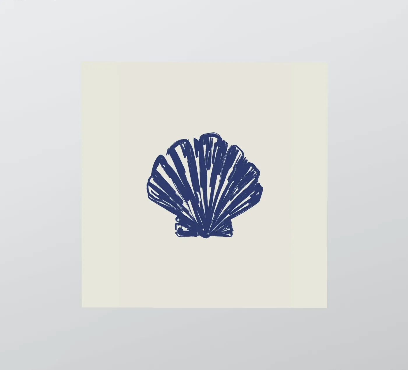 Blue shell sticker by Sixmai